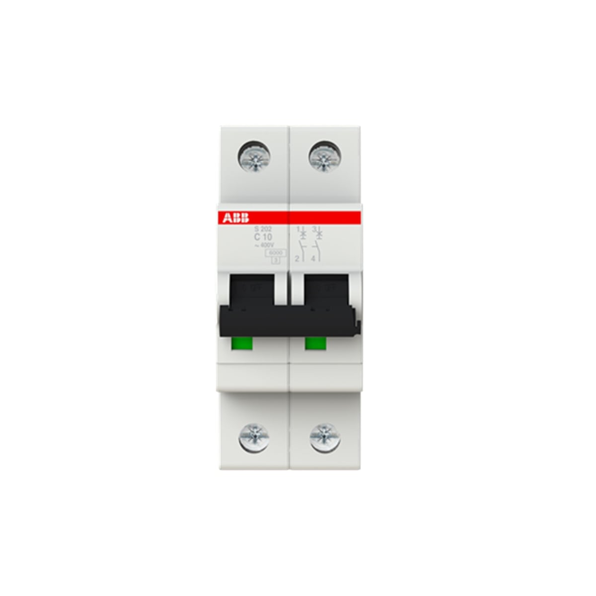 S 202-C 10 2*10A 6kA C Tipi Otomatik Sigorta buyukelektromarket.com ABB