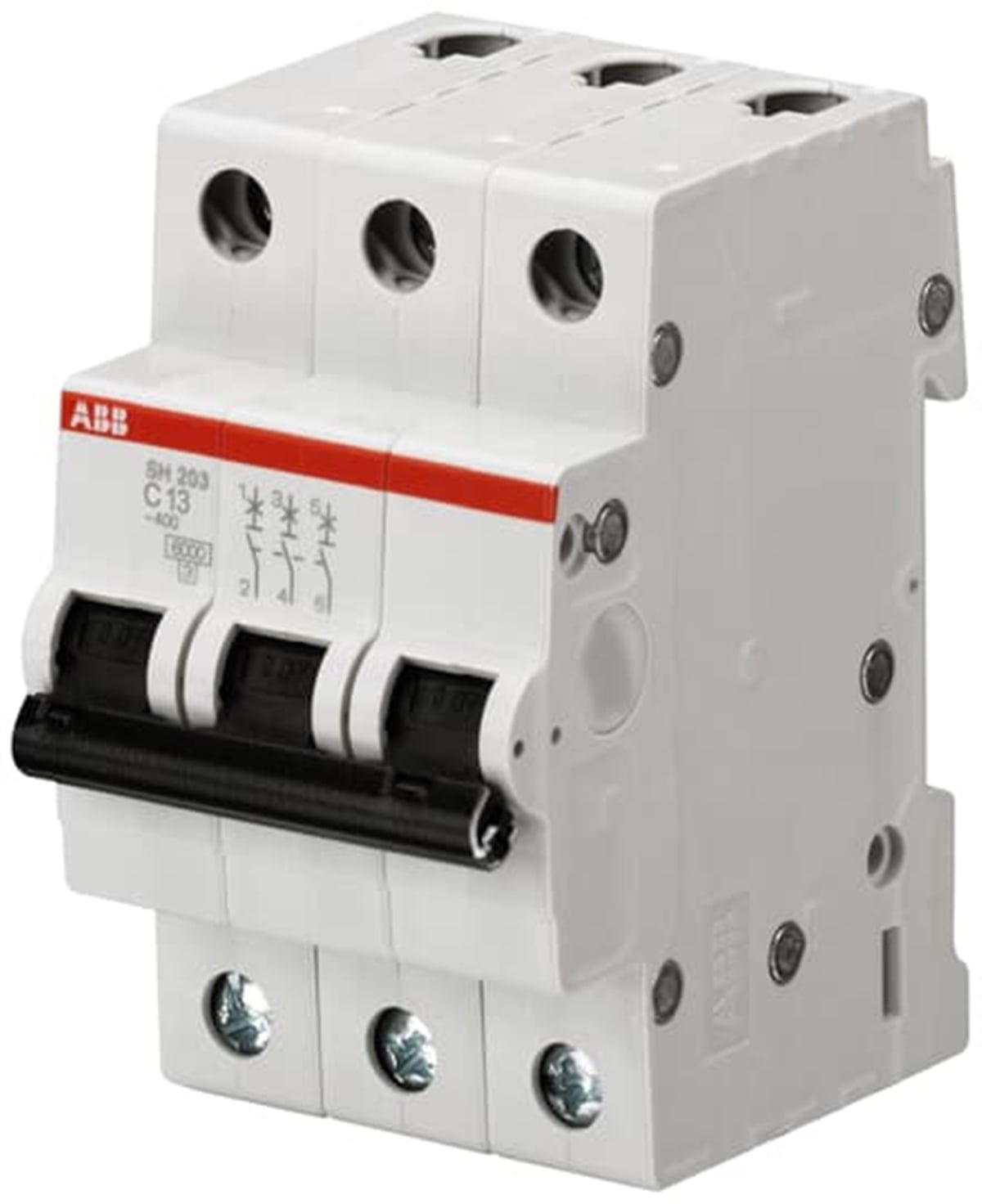 SH 203-C 50 3*50A 6kA C Tipi Otomatik Sigorta buyukelektromarket.com ABB
