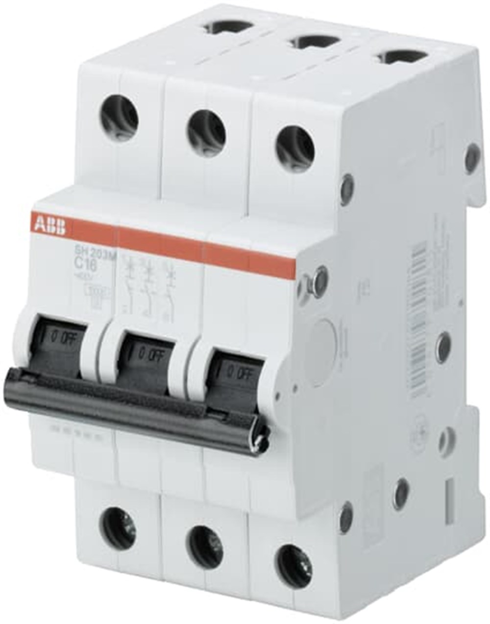 SH203 M-C 63 3-63A 10kA C Tipi Otomatik Sigorta  buyukelektromarket.com ABB