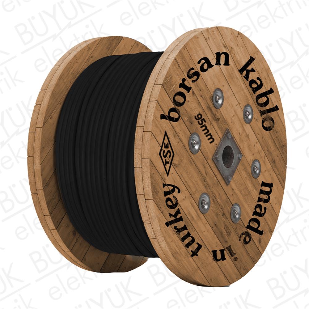 95mm NYAF KABLO SİYAH buyukelektromarket.com BORSAN