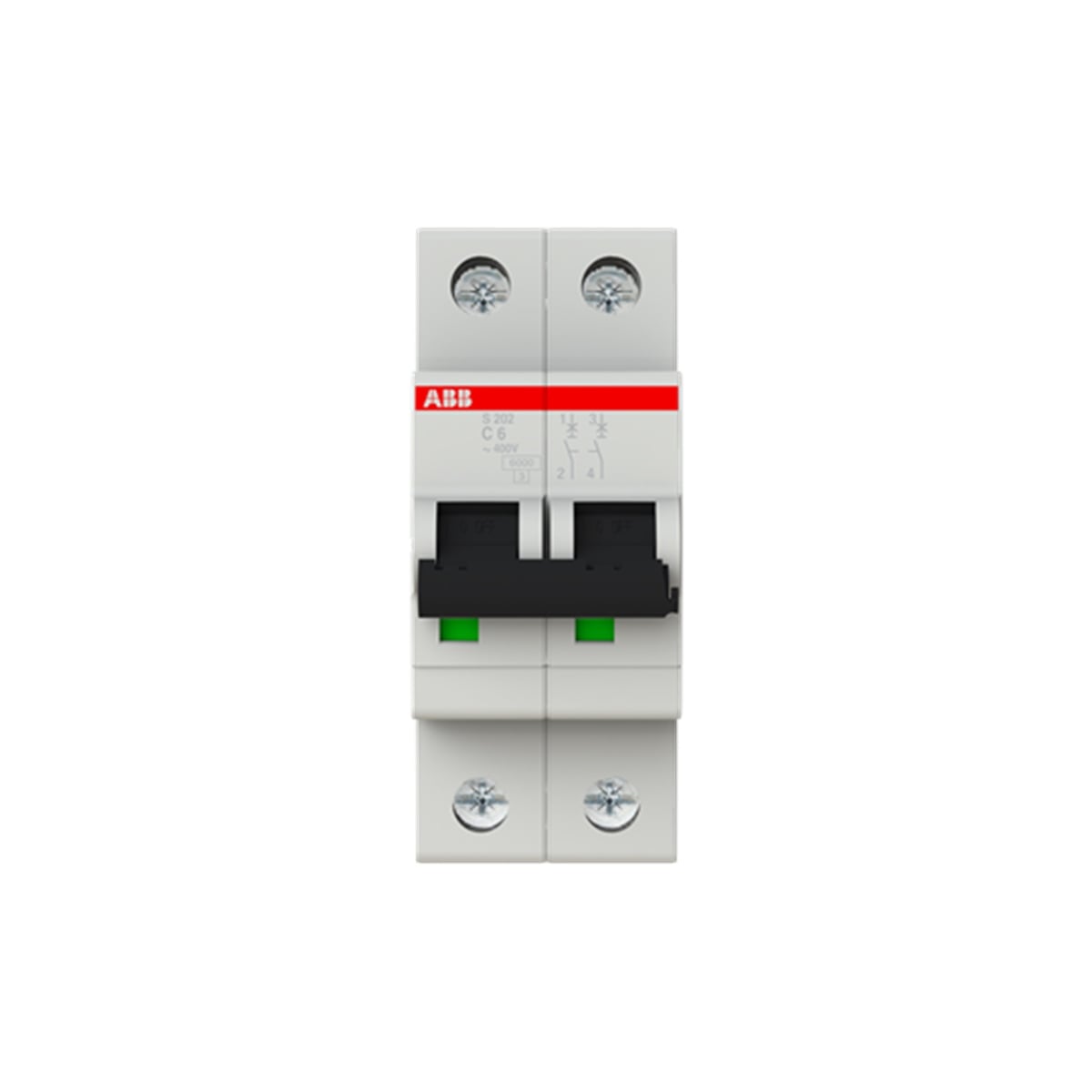 S 202-C 6 2*6A 6kA C Tipi Otomatik Sigorta buyukelektromarket.com ABB