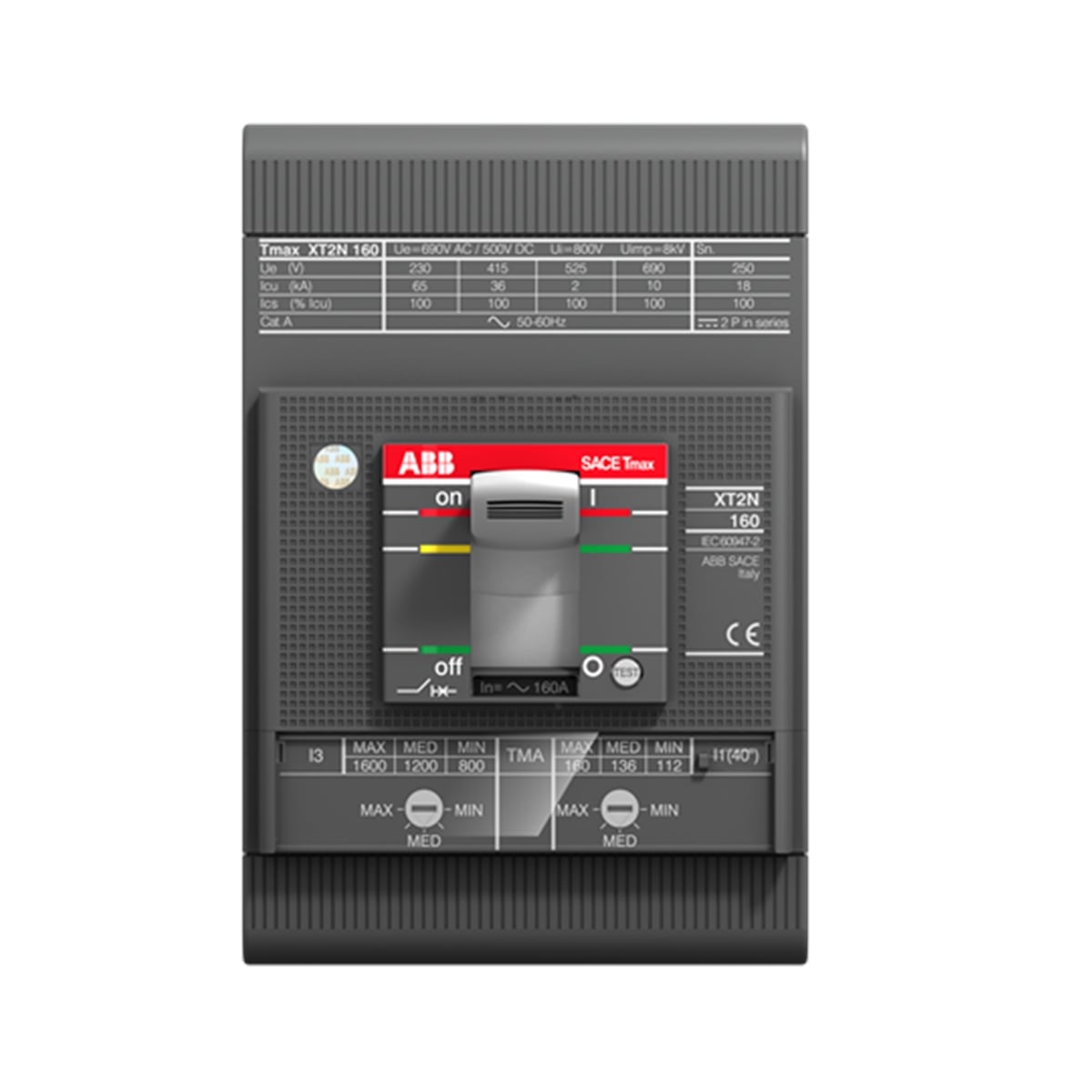 XT2S 160 MA 100 3p FF buyukelektromarket.com ABB