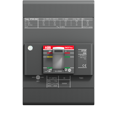XT3S 250 TMD 200-2000 3p F F buyukelektromarket.com ABB