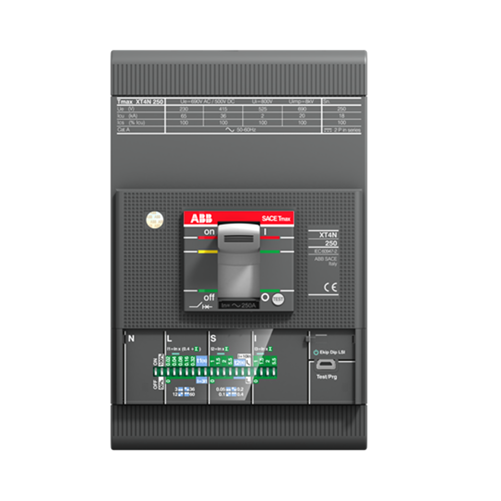 XT4S 250 Ekip I In=250A 3p F F buyukelektromarket.com ABB