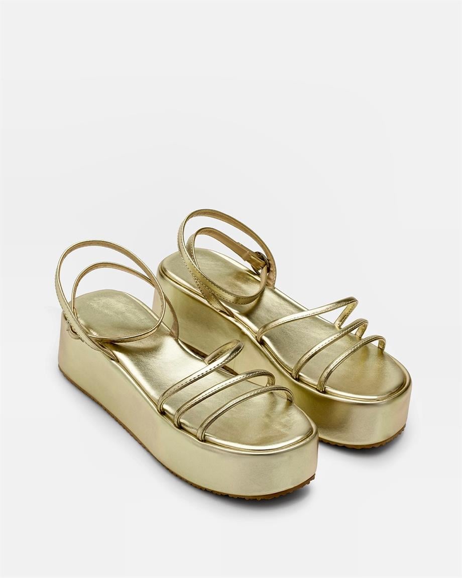 Tiffany Gold Kadın Sandalet
