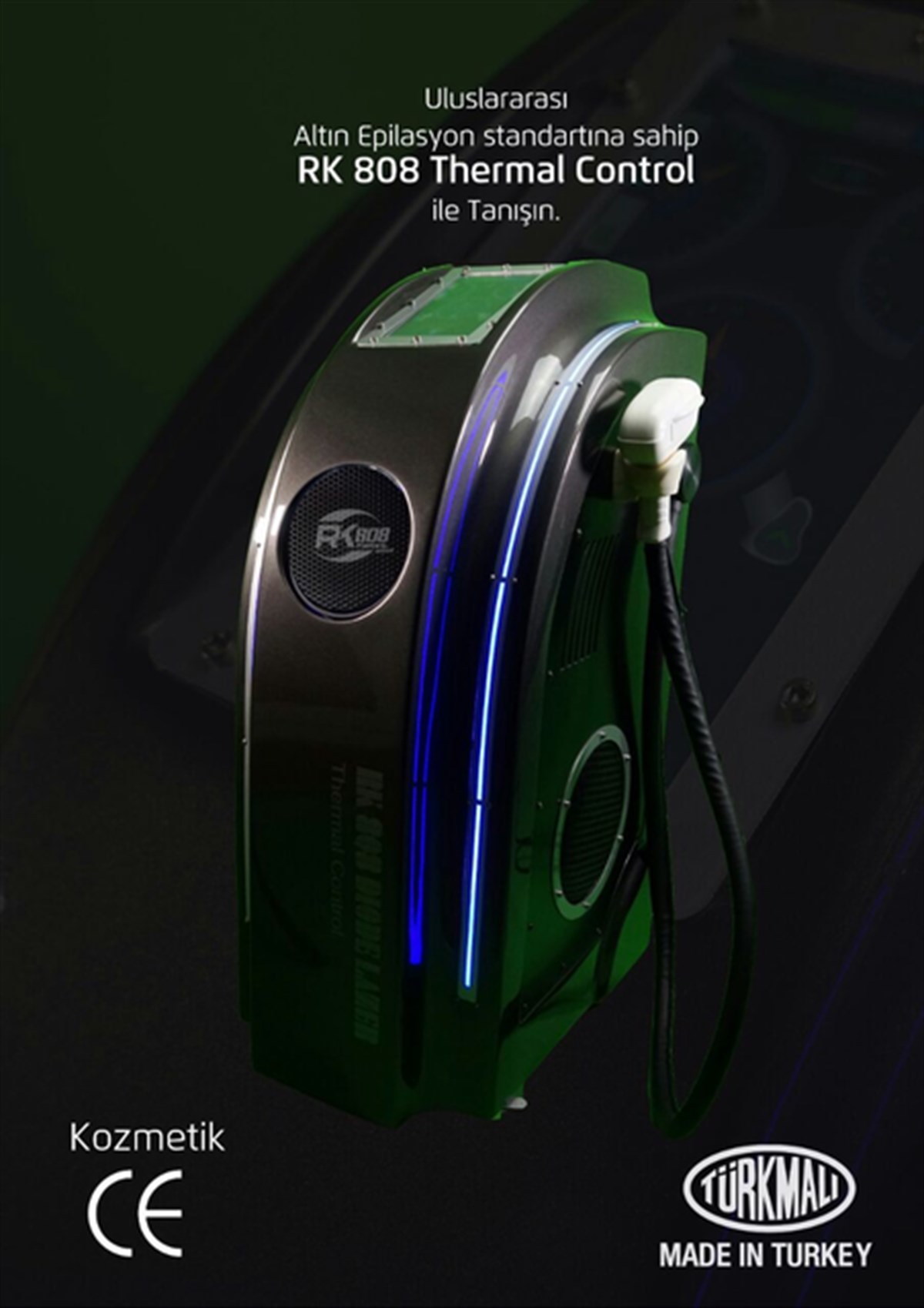 RK 808 Diyot Lazer Epilasyon Cihazı