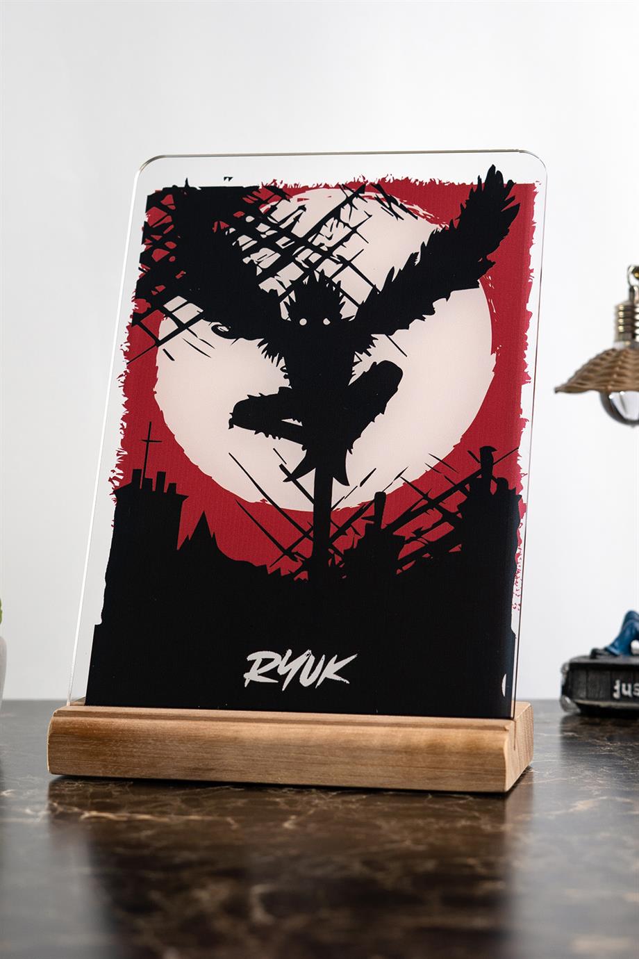 Death Note Ev Dekoru Ryuk Anime Severlere Hediyelik Masa Süsü