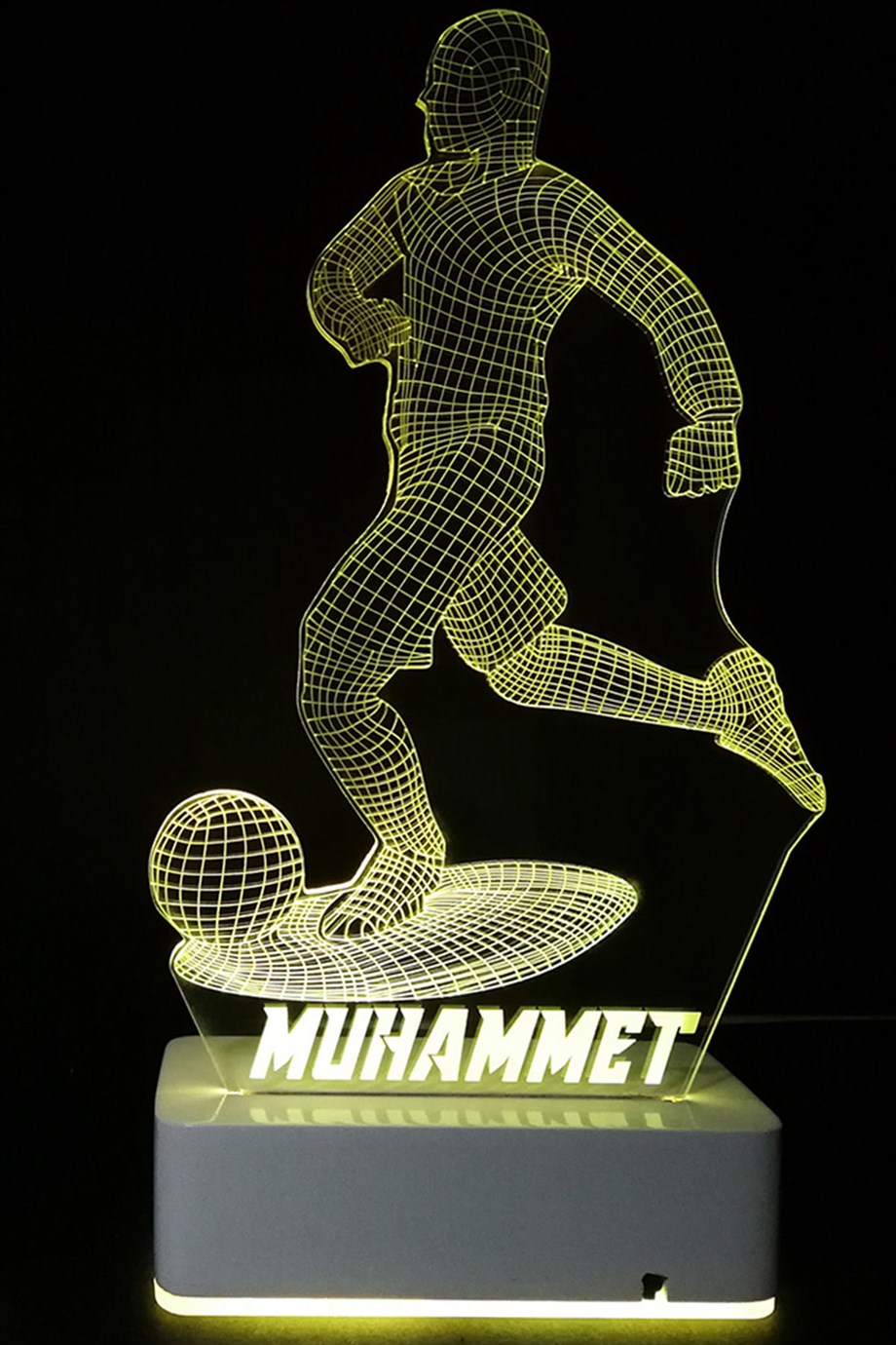 Futbol ve Futbolcu Sevenlere Hediye 3D Gece Lambası