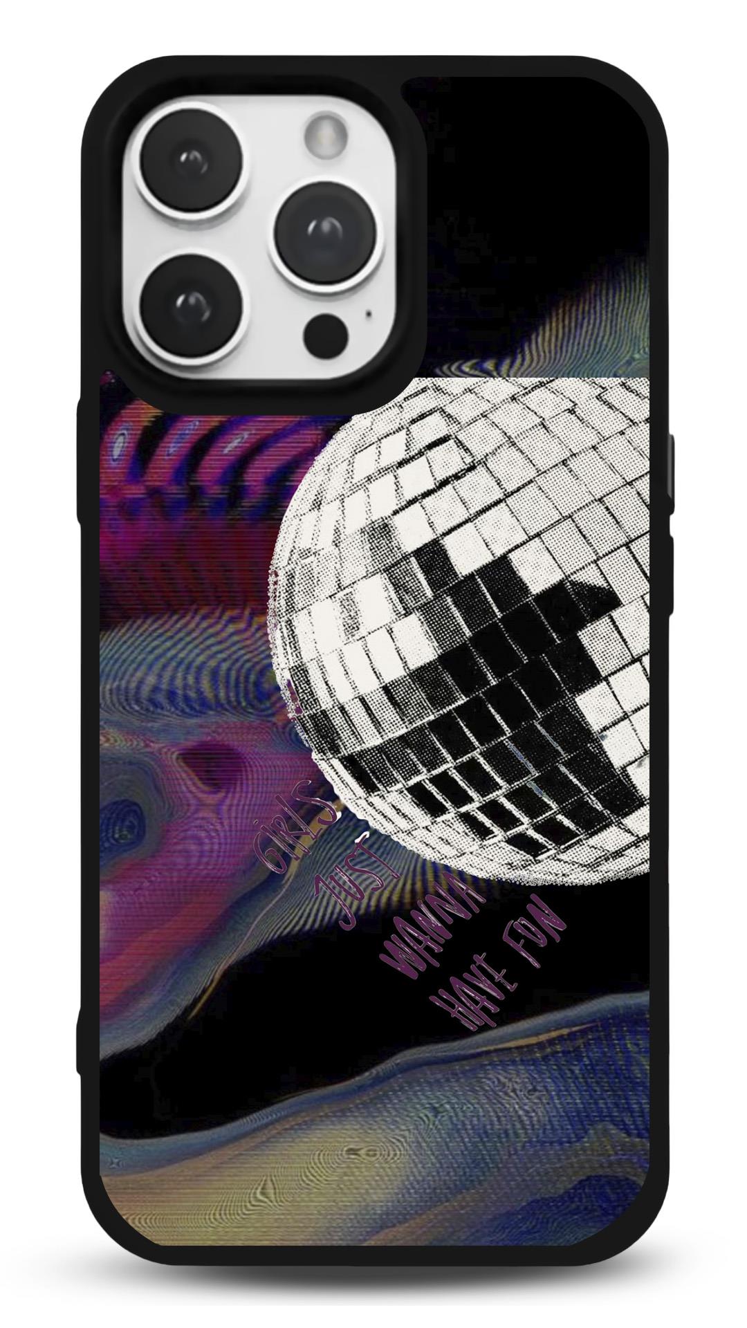  DiscoBall Motto Glossy Tasarım Telefon Kılıfı