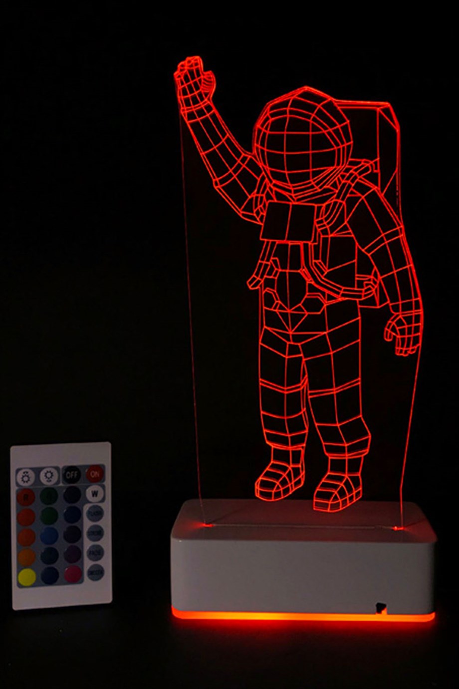 3D Astronot Masaüstü Dekoratif Led Lamba