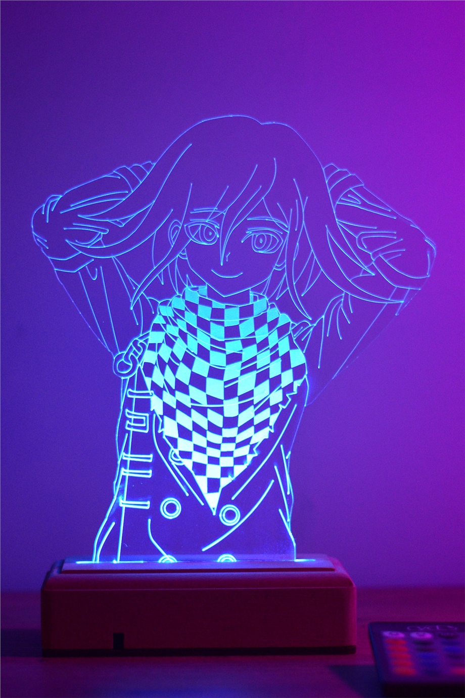 Anime Kokichi Oma Danganronpa 16 Renk Gece Lambası