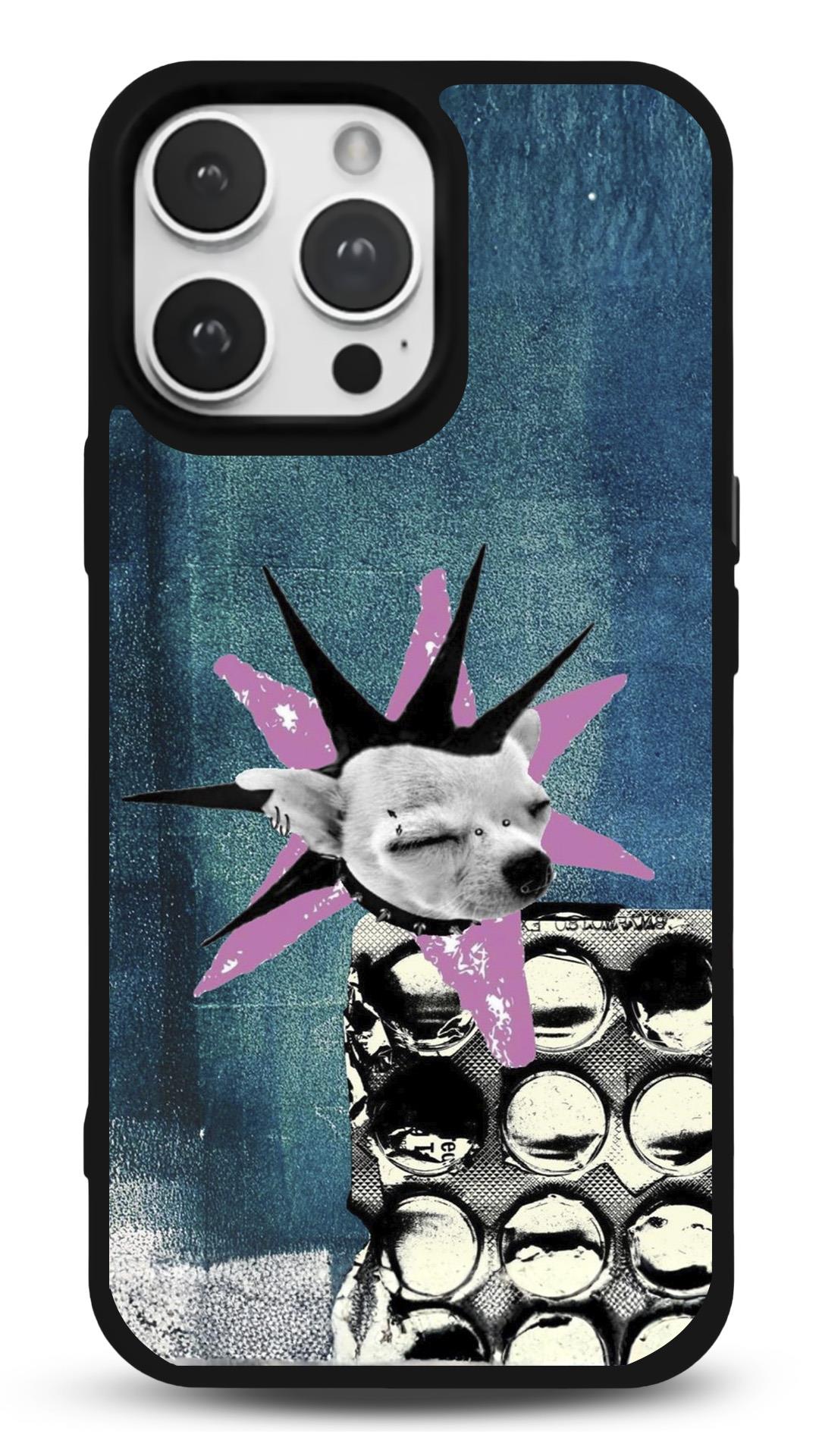 Blue Parlak Glossy Telefon Kılıfı