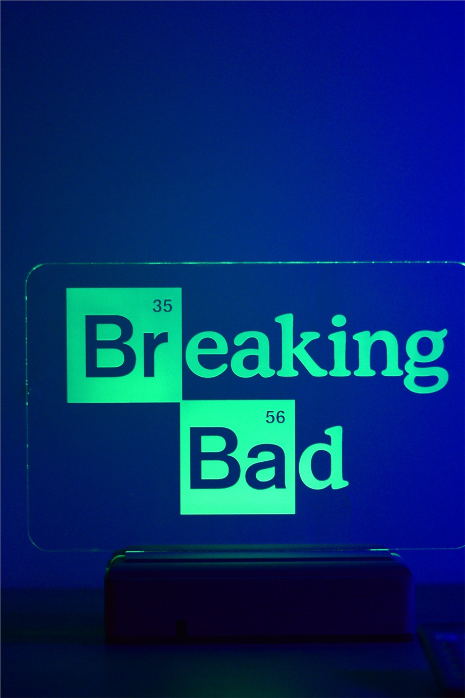 Breaking Bad 16 Renk Gece Lambası