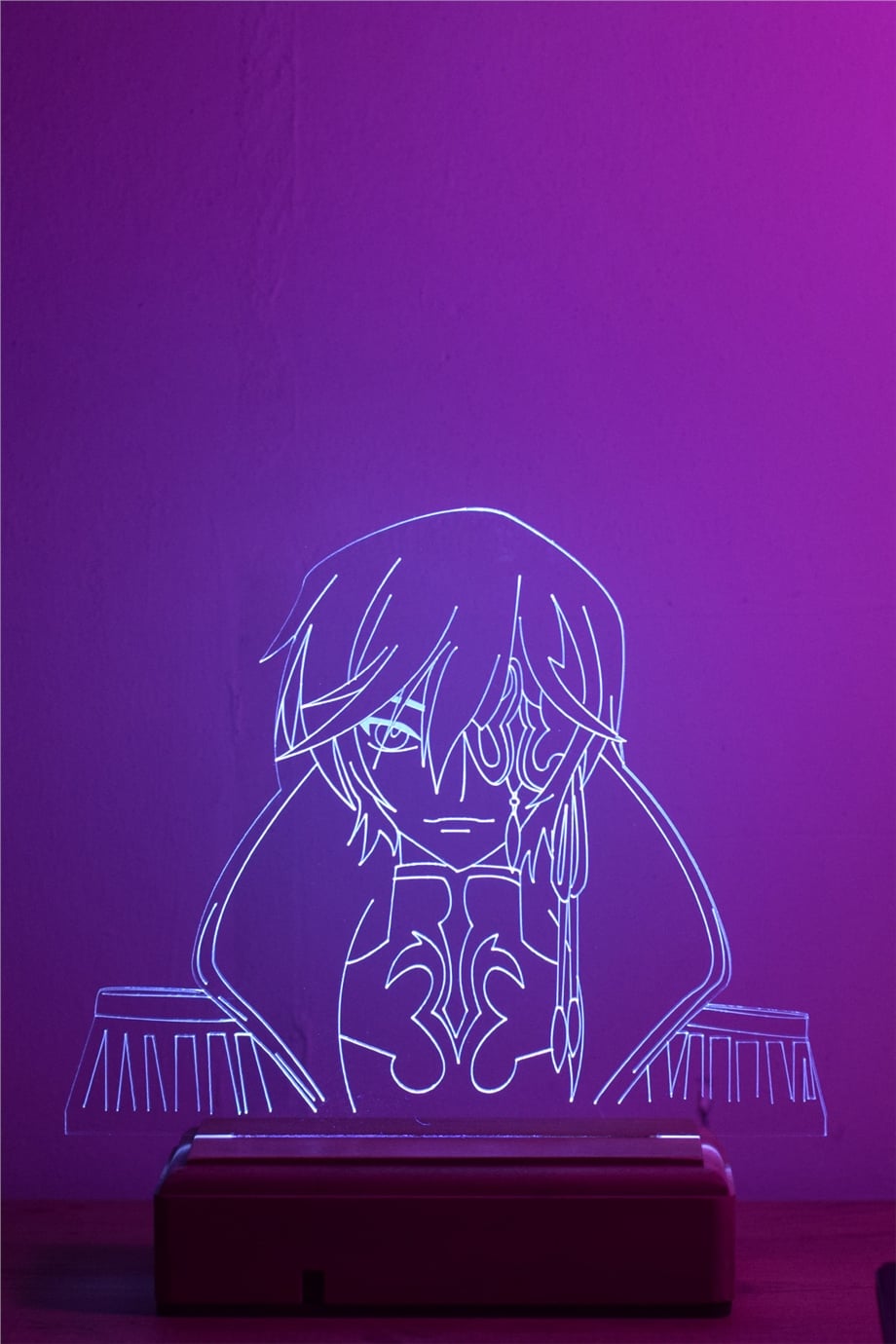 Code Geass Lelouch 16 Renk Gece Lambası