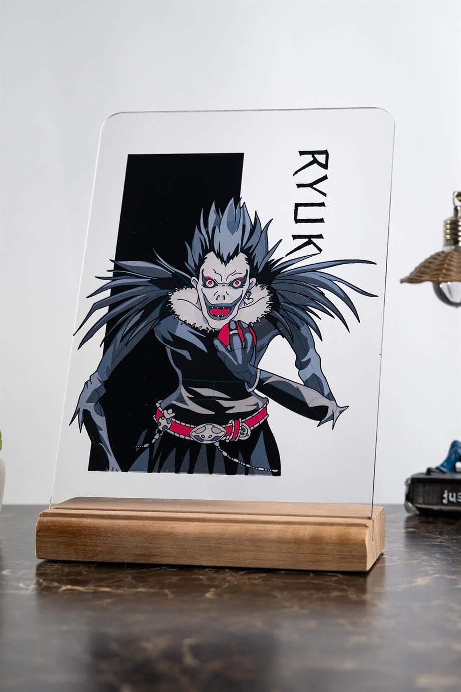 Death Note Ev Dekoru Ryuk Anime Severlere Hediyelik Masa Süsü