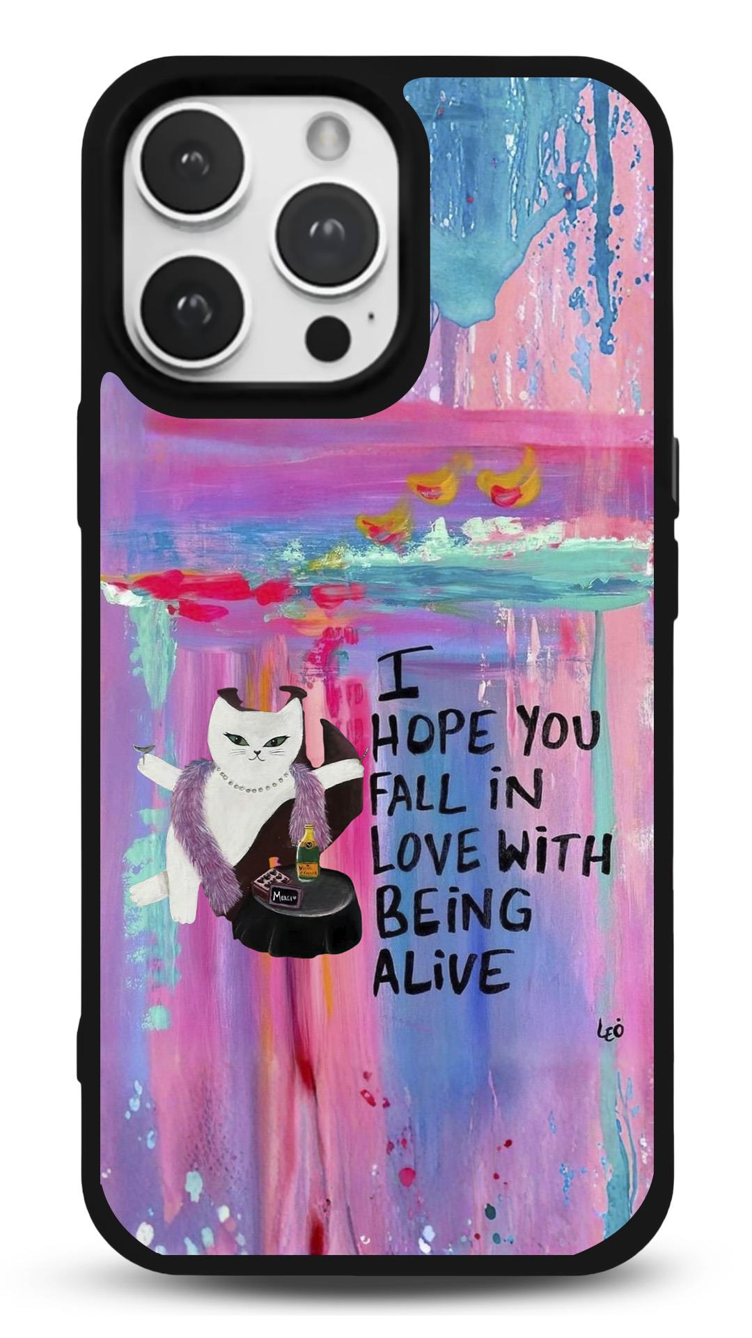 Fall In Love Glossy Tasarım Telefon Kılıfı
