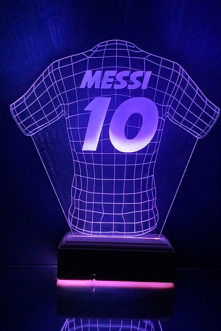 Futbol Sevenlere Hediye Tasarım 3D Led Forma Gece Lambası