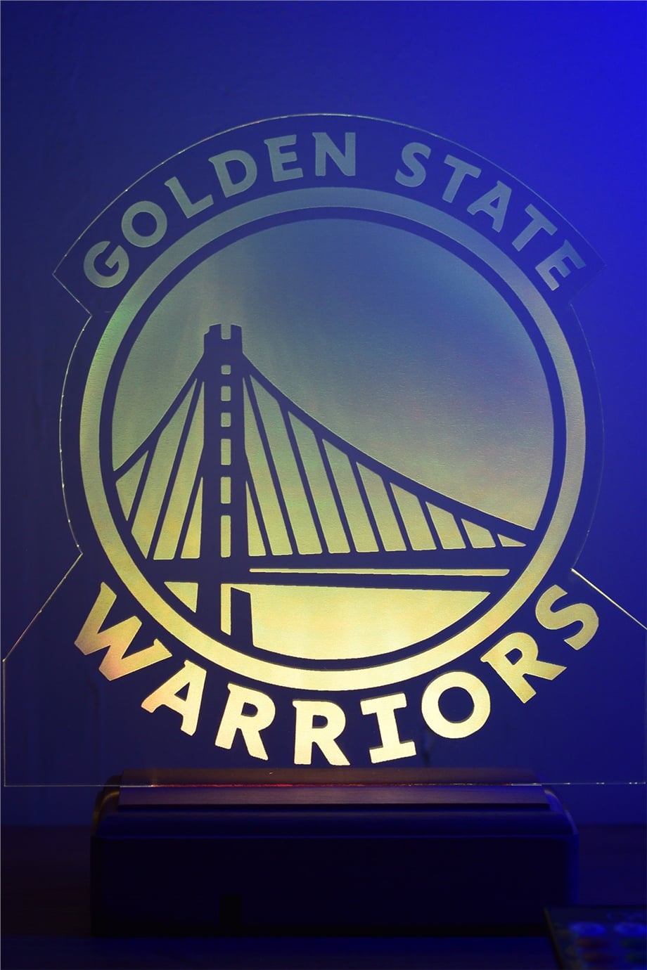 Golden State NBA 16 Renk Gece Lambası