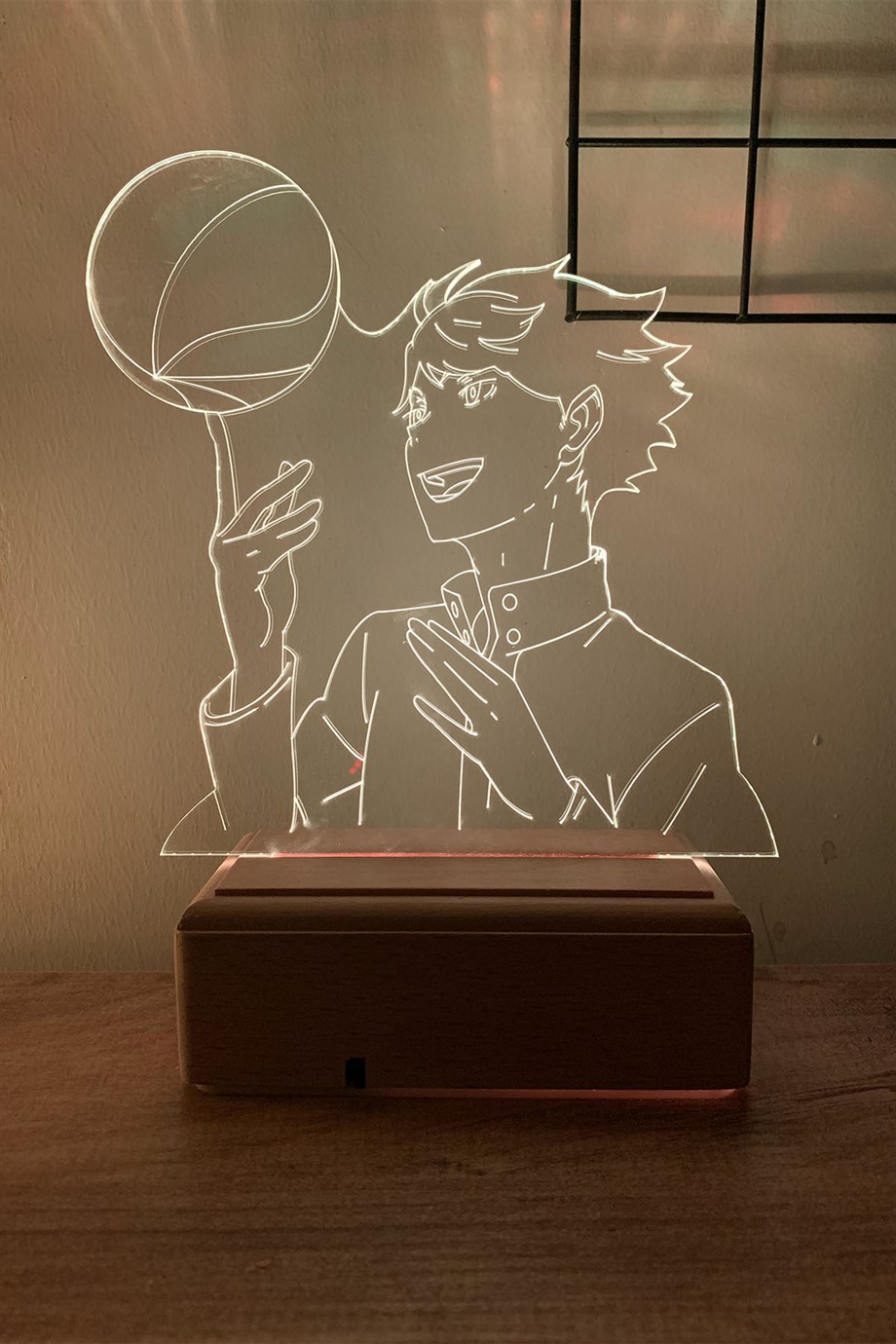 Haikyuu Oikawa Toru 16 Renk Gece Lambası