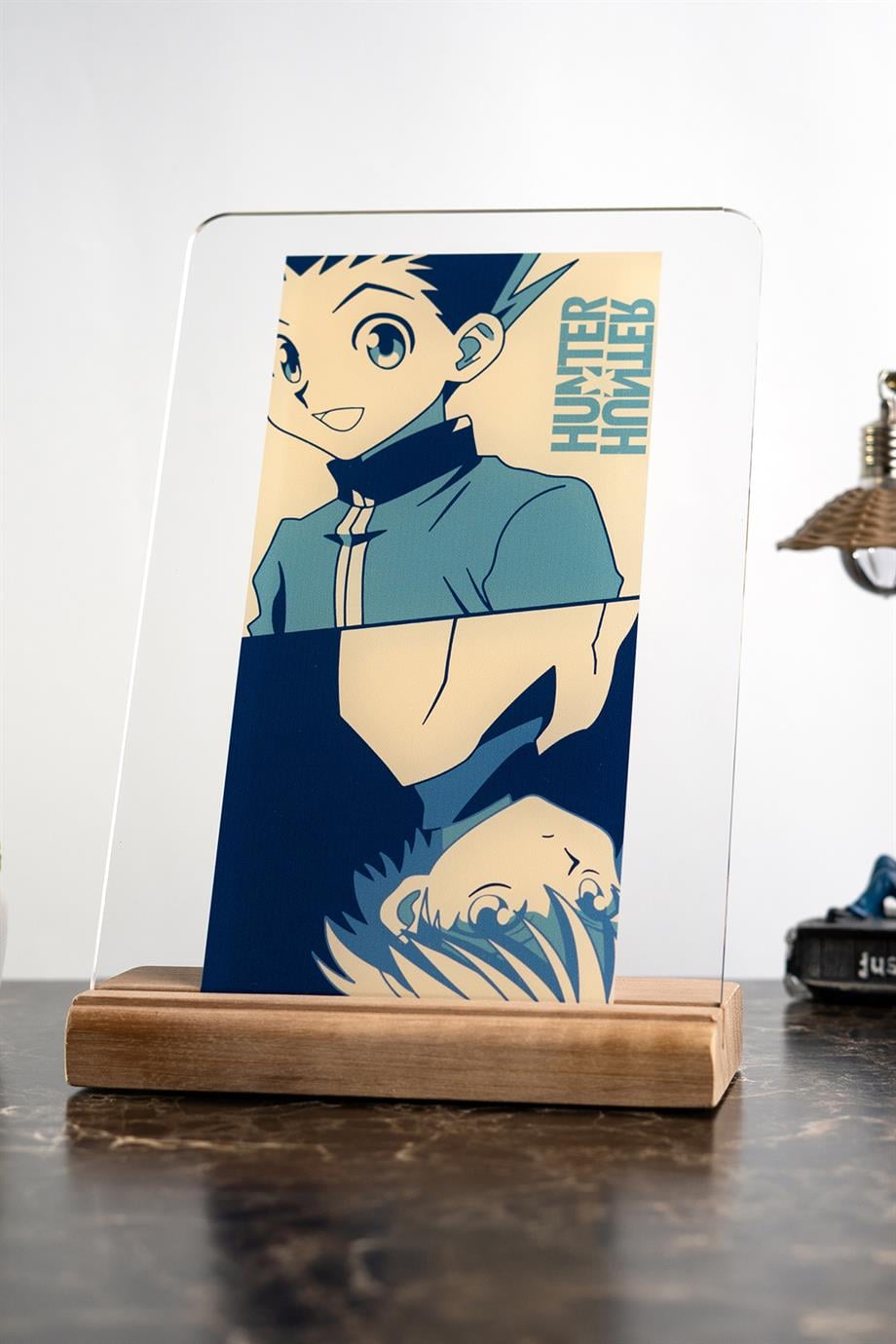 Hunter x Hunter Ev Dekoru Killua Gon Anime Severlere Hediyelik Masa Süsü