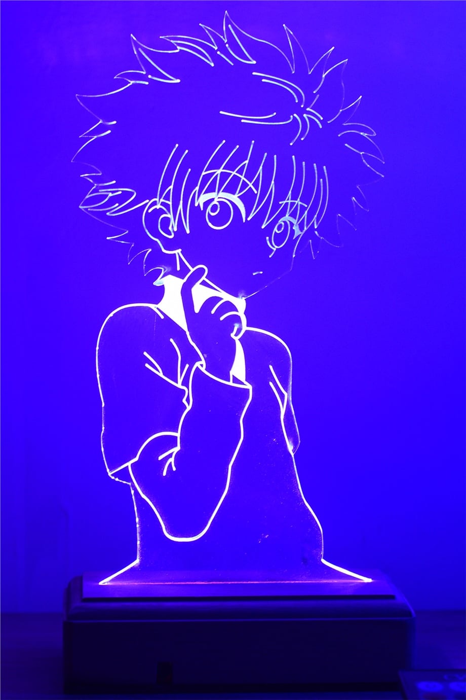 Hunter x Hunter Killua 16 Renk Gece Lambası
