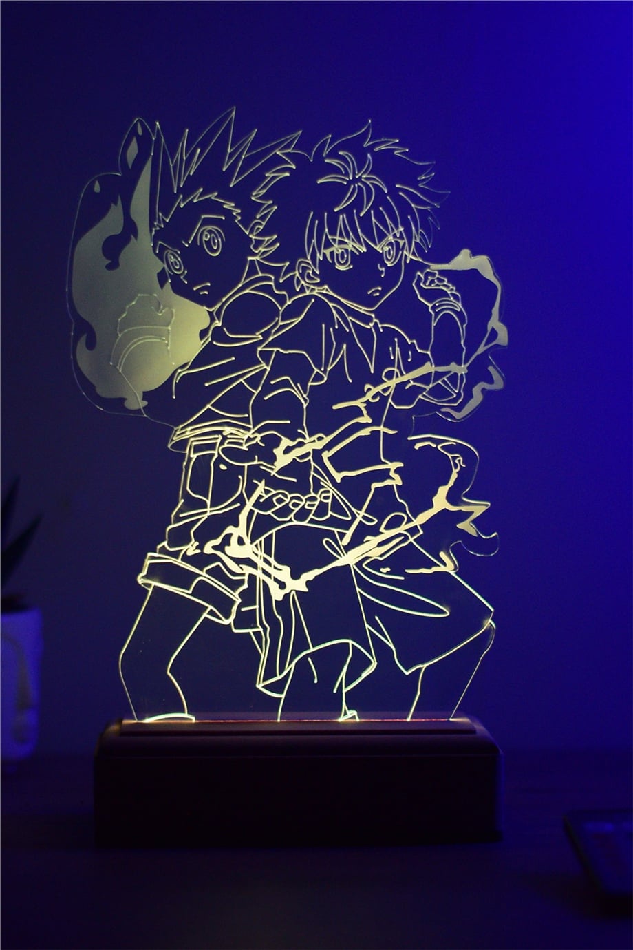 Killua & Gon 16 Renk Gece Lambası