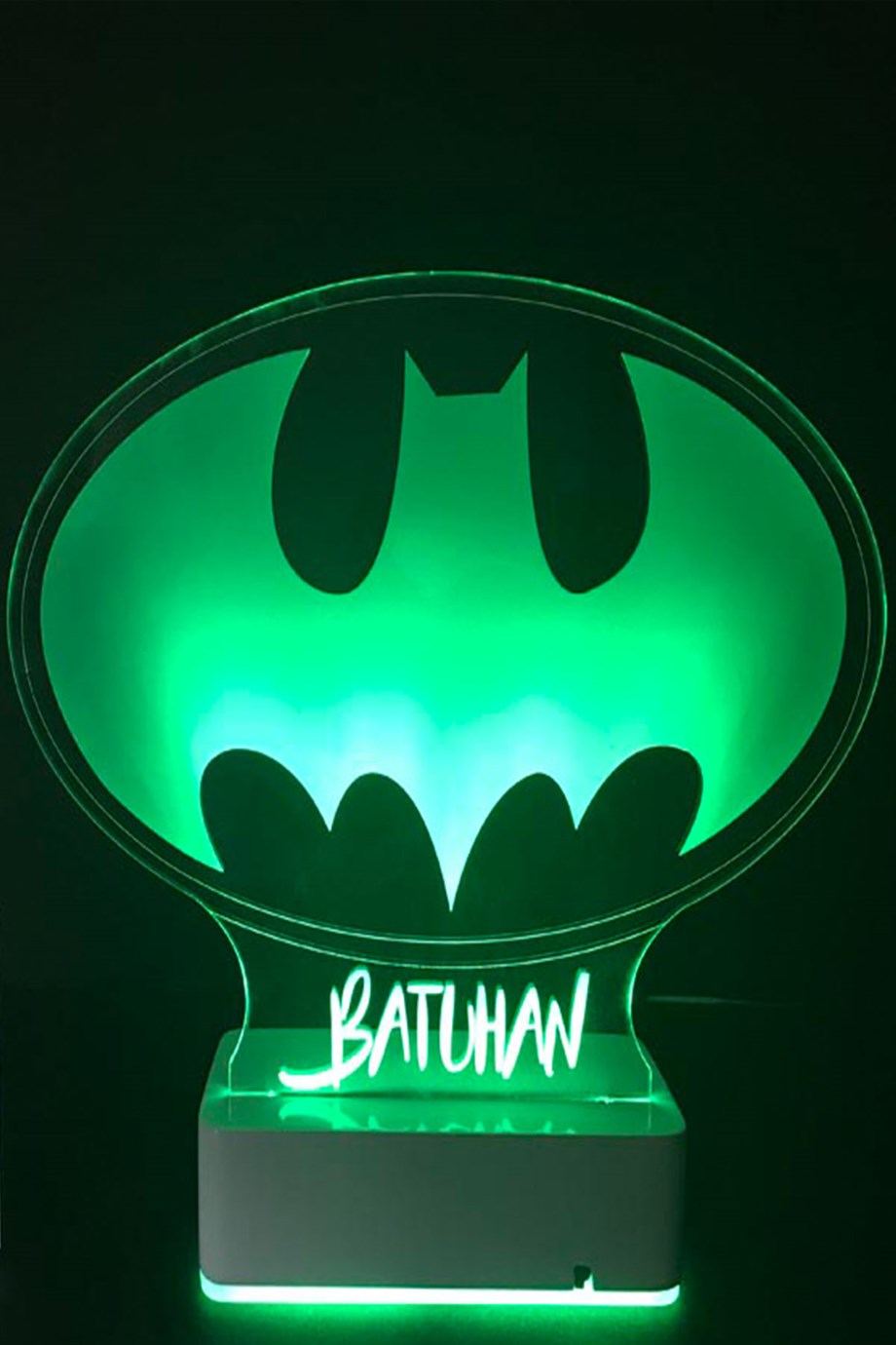 Kişiye Özel 3D Batman Masaüstü Led Lamba