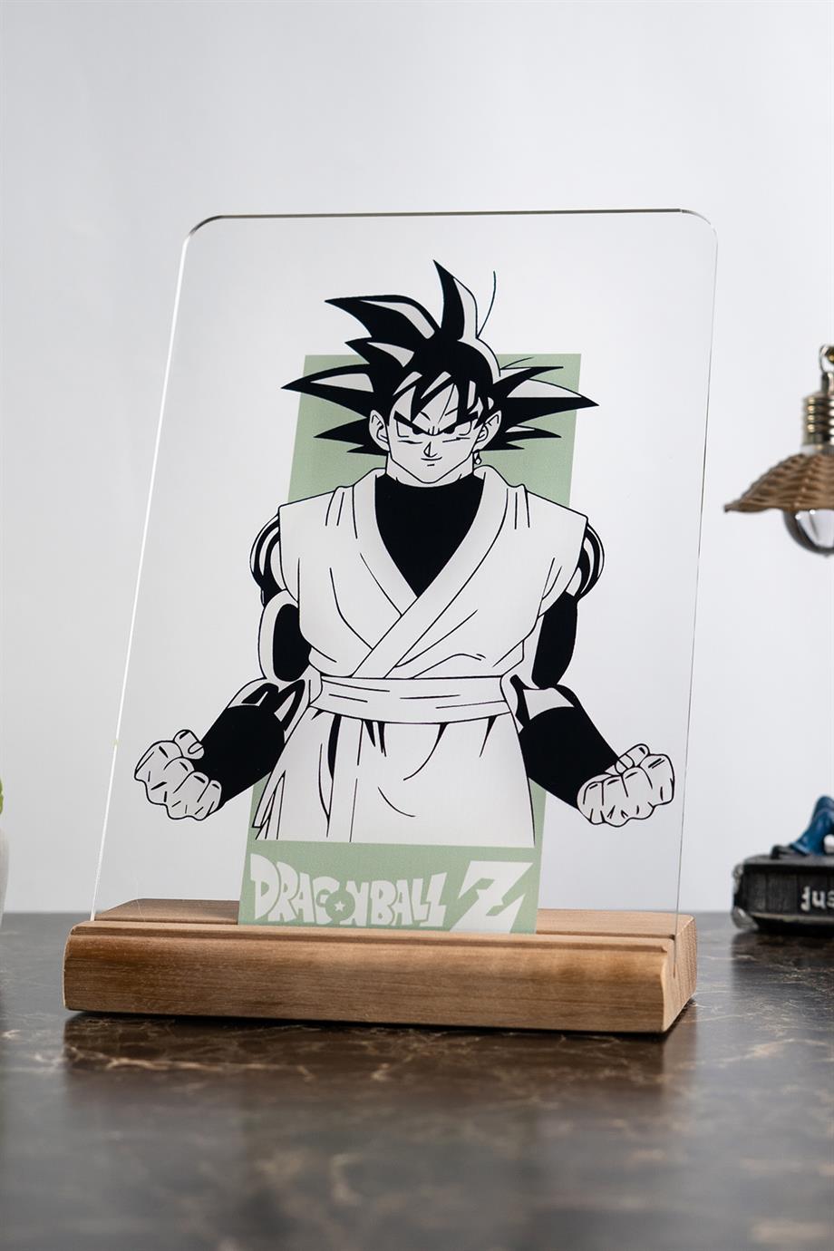Modiwa Design Dragon Ballz Ev Dekoru Son Goku Anime Severlere Hediyelik Masa Süsü