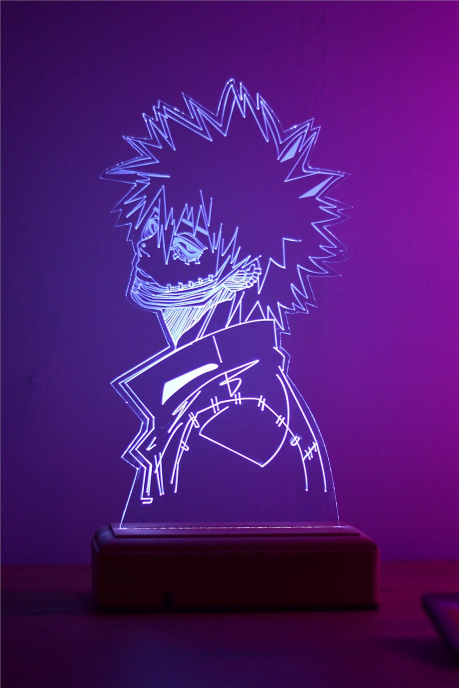 My Hero Academia Dabi 16 Renk Gece Lambası