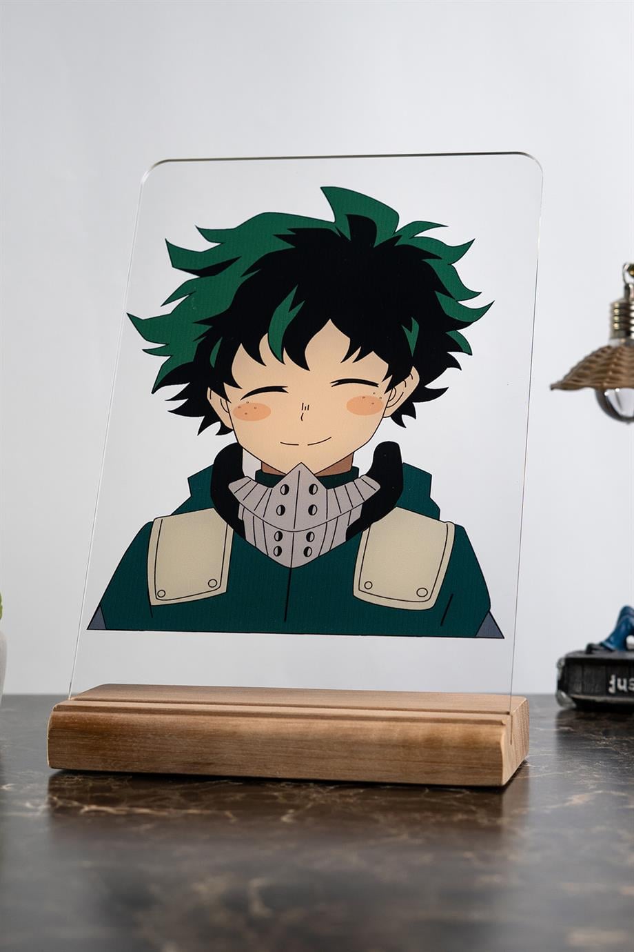 My Hero Academia MHA Ev Dekoru Deku Midoriya Anime Severlere Hediyelik Masa Süsü