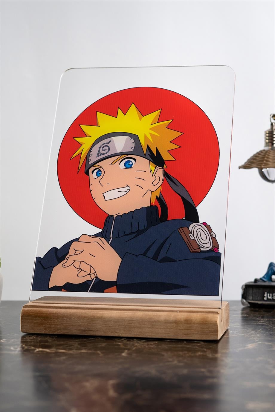 Naruto Ev Dekoru Kakashi Hatake Anime Severlere Hediyelik Masa Süsü