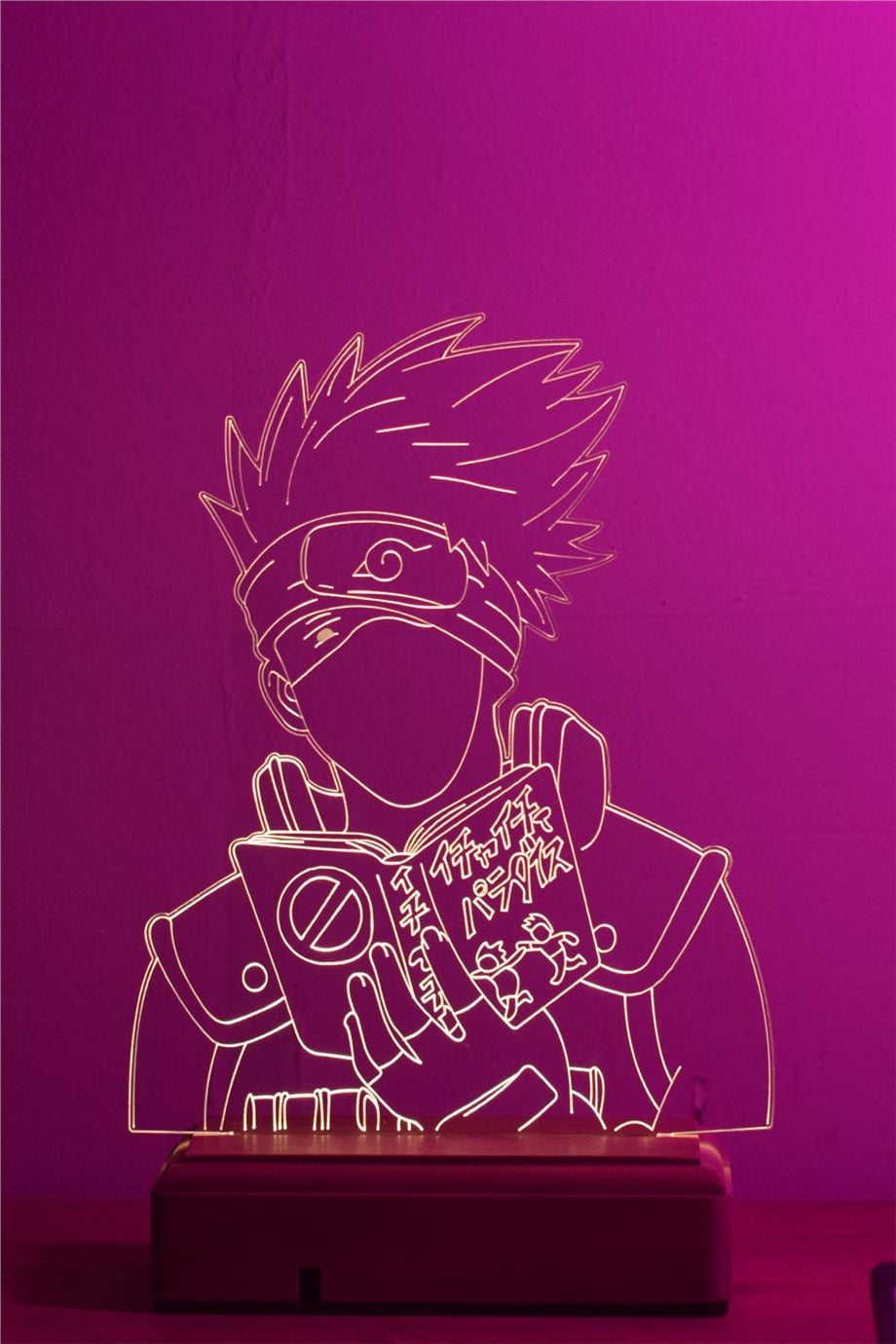 Naruto Kakashi Hatake 16 Renk Gece Lambası