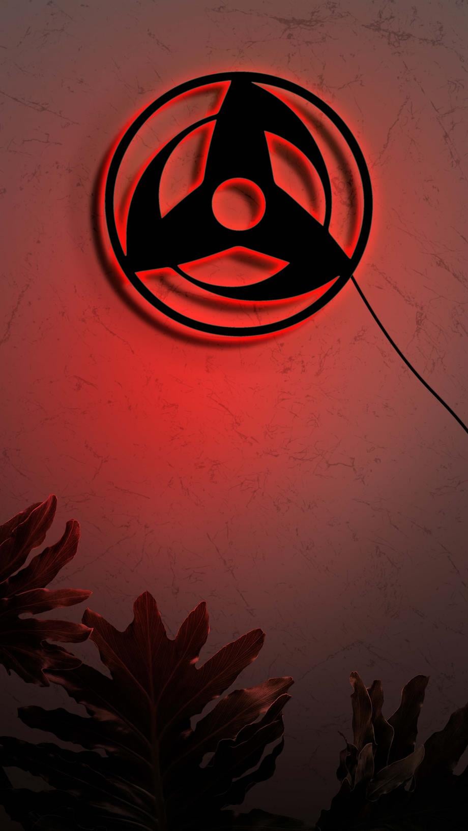 Naruto: Shippuden Naruto Obito Uchiha Anime 16 Renkli Rgb Kumandalı Tablo Işıklı Duvar Dekoru