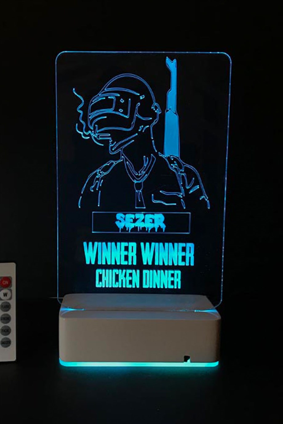 PUBG 16 Renk Dekoratif Lamba