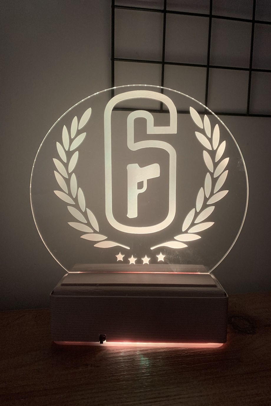 Rainbow Six: Siege 16 Renk Gece Lambası