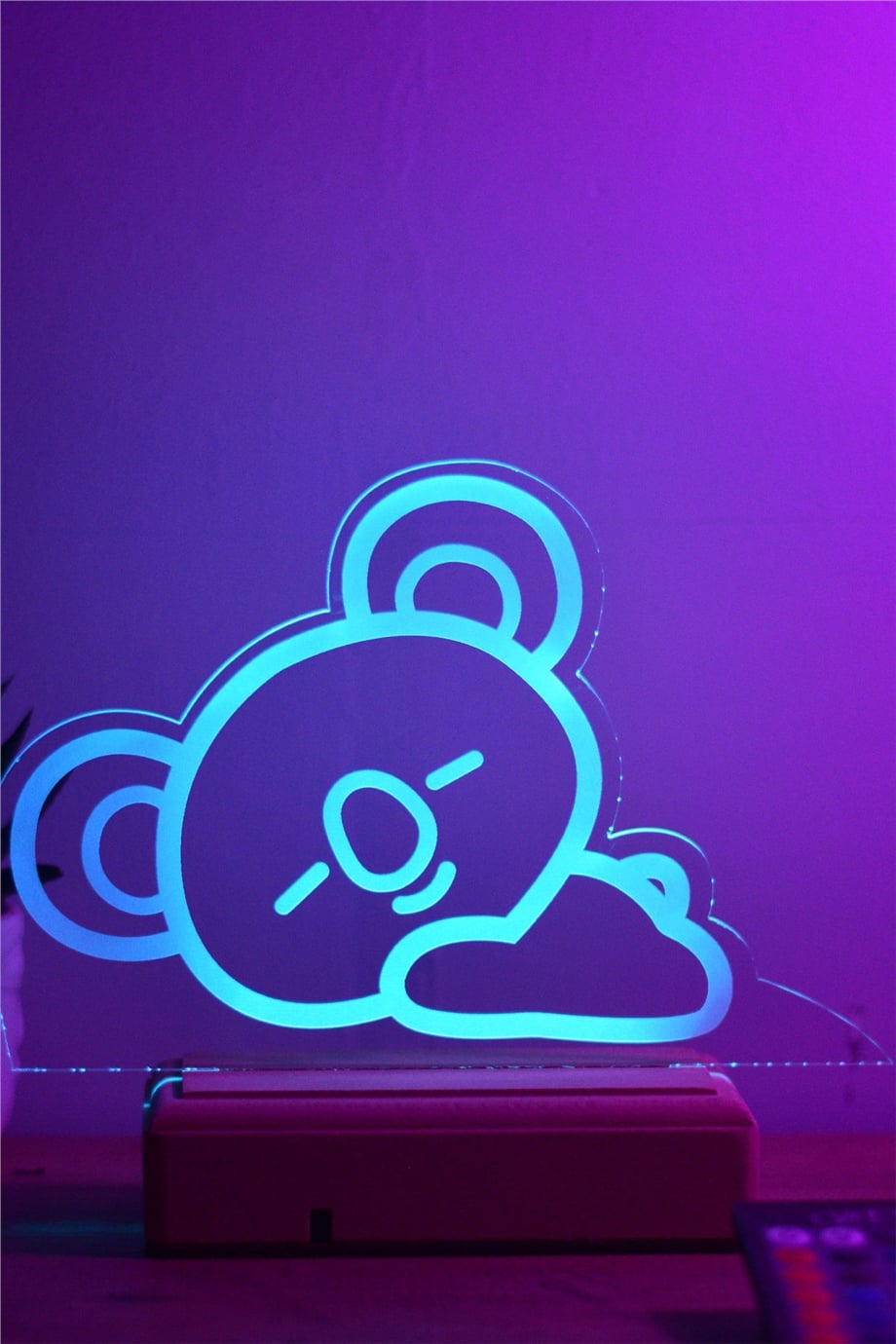 BT21 KOYA Bts Kim Namjoon 16 Renk Kumandalı Gece Lambası