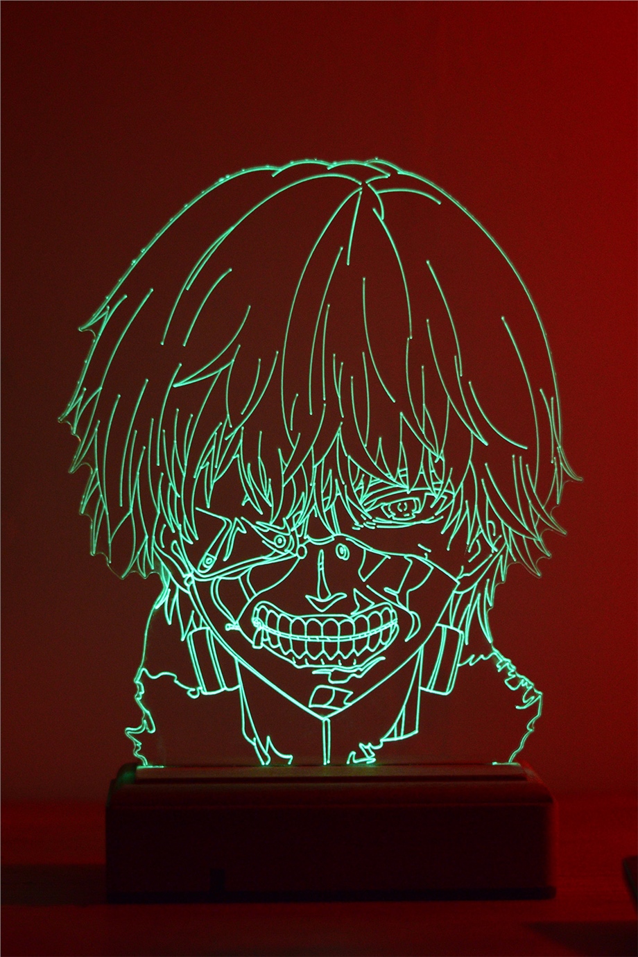 Tokyo Ghoul Ken Kaneki 16 Renk Gece Lambası