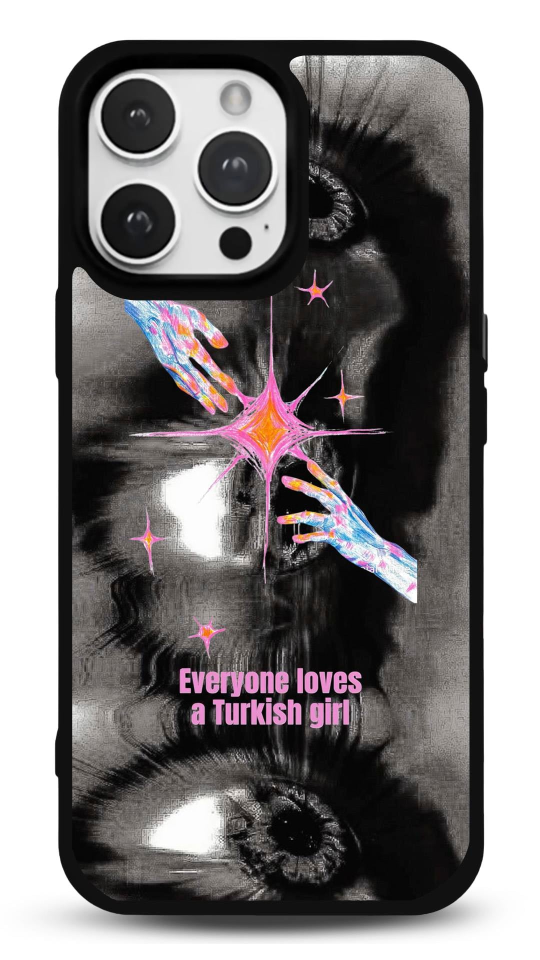 Turkish Girl Glossy Tasarım Telefon Kılıf