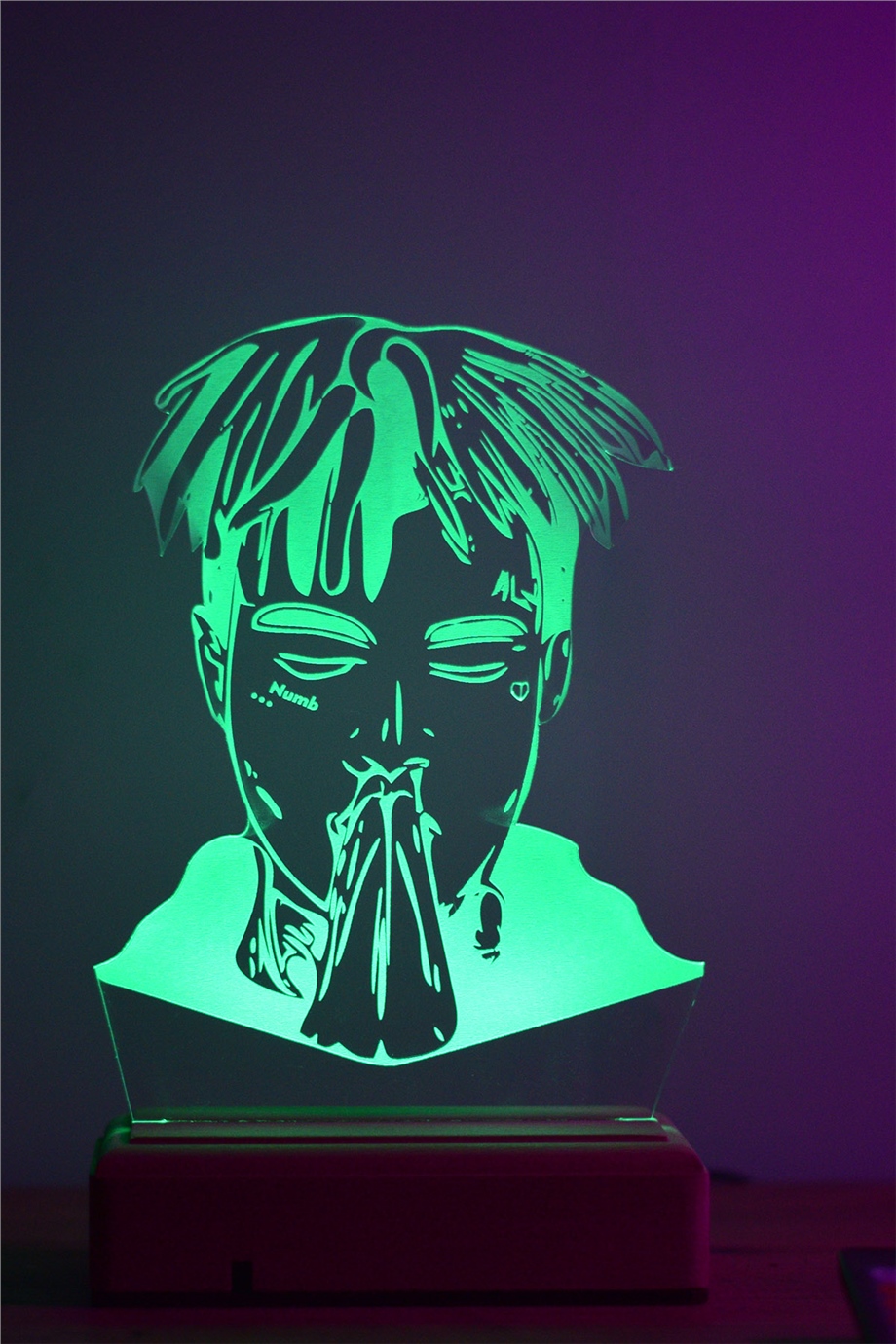 XXXTentacion 16 Renk Gece Lambası