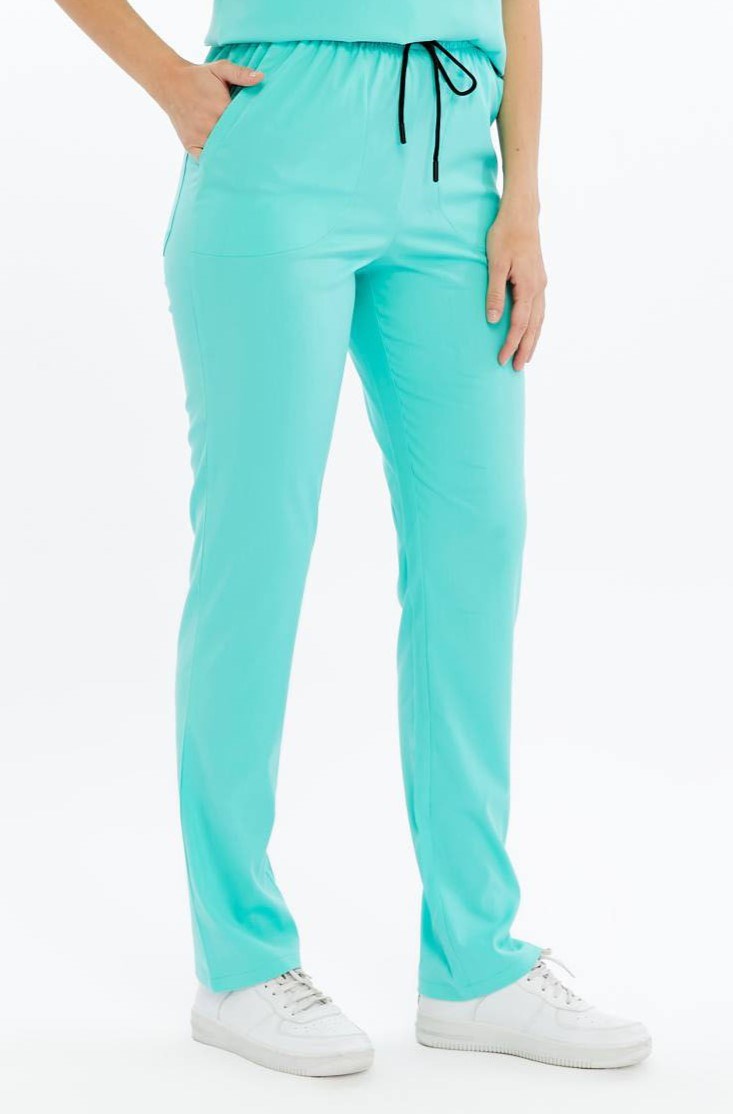 Basic - Aile Sağlığı Forması Likralı Scrubs (Unisex) (Yeni Yönetmeliğe Uygun - Bermuda) (Pantolon)