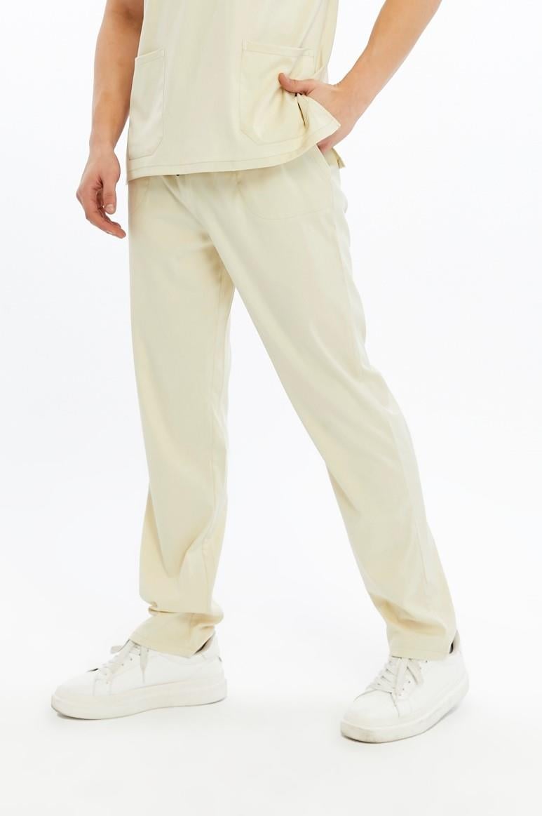 Basic - Tekniker,Teknisyen Forması Likralı Scrubs (Unisex) (Yeni Yönetmeliğe Uygun - Moth) (Pantolon)