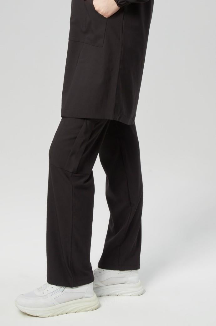 Extreme Cool Modest - Premium Çift Yön Likralı Doktor Hemşire Tek Alt Forma (KADIN), Kömür