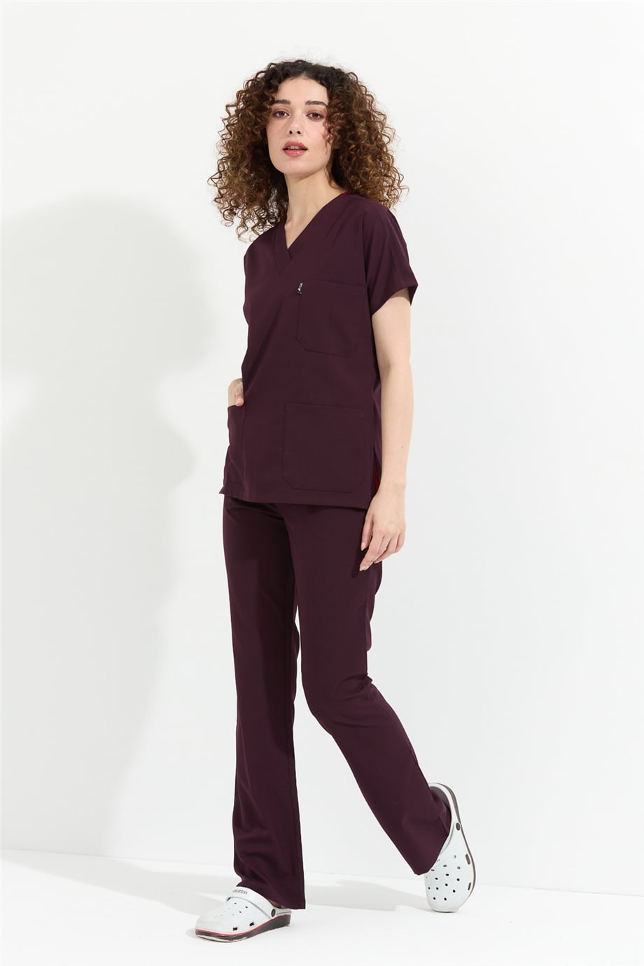 Happiness Spaniard - Doktor Hemşire Forma Takımı (KADIN), Mürdüm