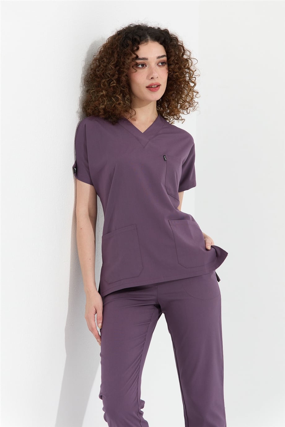 Happiness Spaniard - Doktor Hemşire Forma Takımı (KADIN), Gül Kurusu