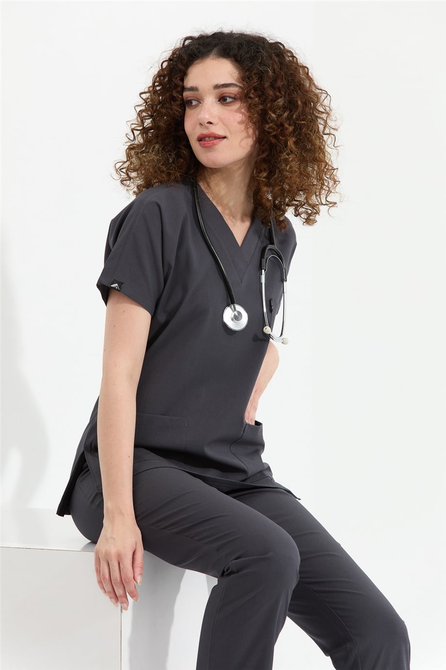 Happiness Spaniard - Tek Üst Forma (KADIN), Antrasit