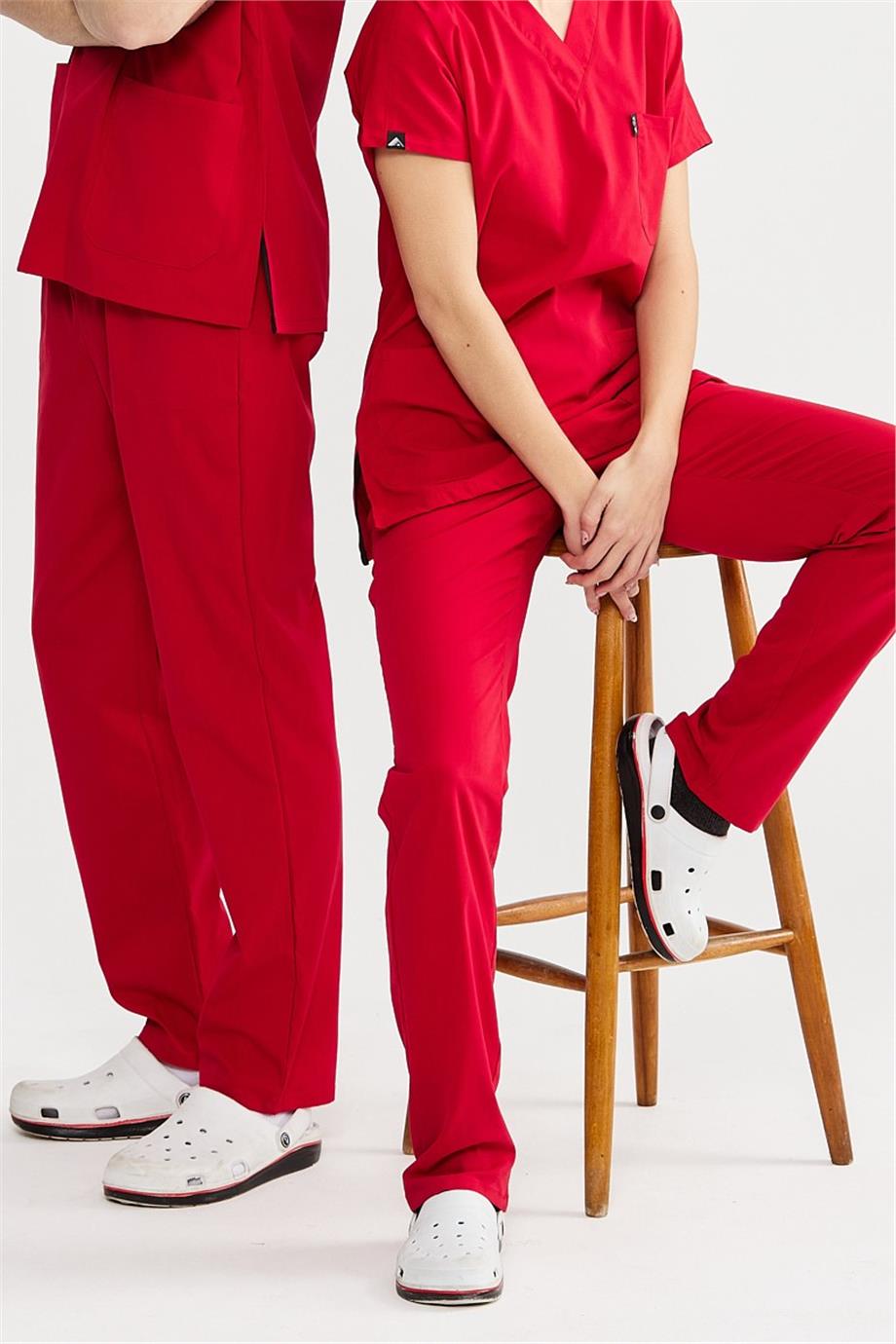 UltraLycra Basic - Tek Alt Forma (UNISEX), Kırmızı