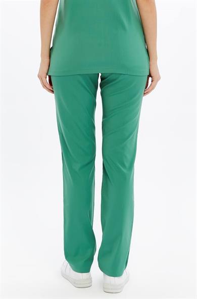 Basic - Ameliyathane Hizmetleri Forması Likralı Scrubs (Unisex) (Yeni Klavuz - Frosty Spruce) (Pantolon)