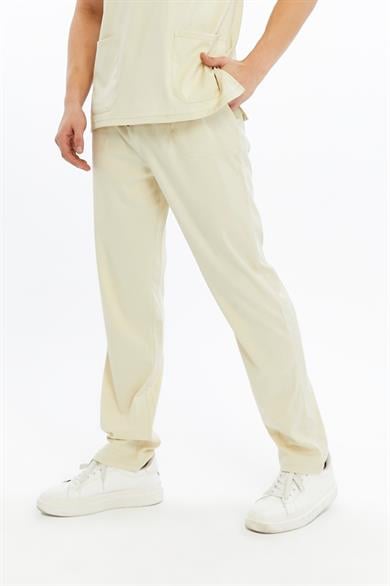 Basic - Tekniker,Teknisyen Forması Likralı Scrubs (Unisex) (Yeni Yönetmeliğe Uygun - Moth) (Pantolon)