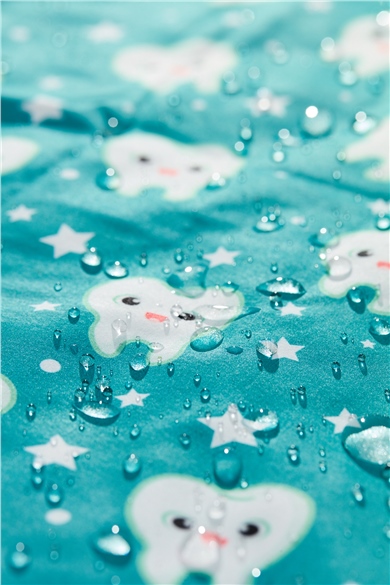 Carnival Basic -  Desenli Hemşire Doktor Veteriner Tek Üst Forma (UNISEX) / Diş