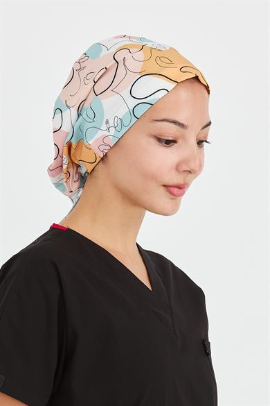 Carnival Doktor Hemşire Cerrahi Bone Aşçı Bonesi İş Bandanası, Suretler